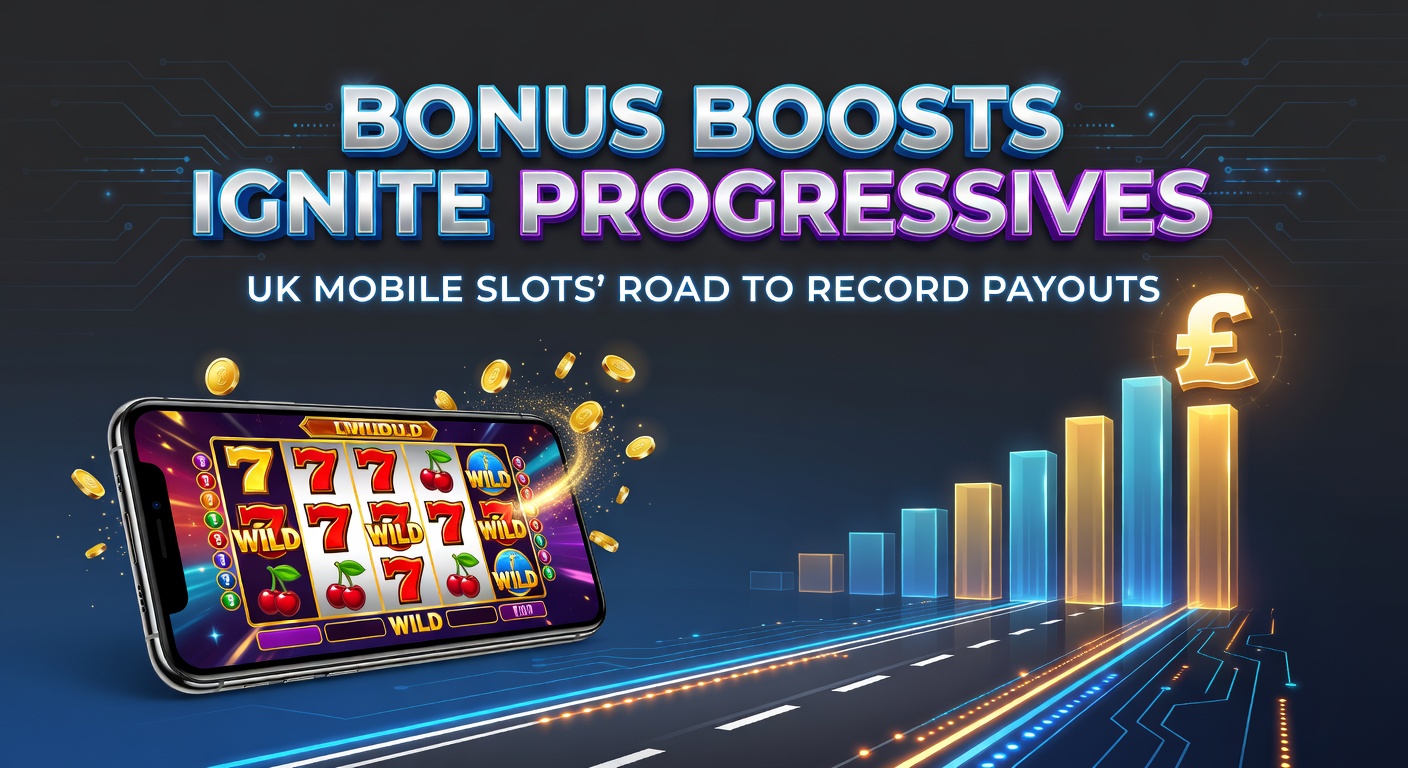 Vibrant mobile slot screen showing exploding bonus symbols and climbing progressive jackpot meter on a UK-themed game interface
