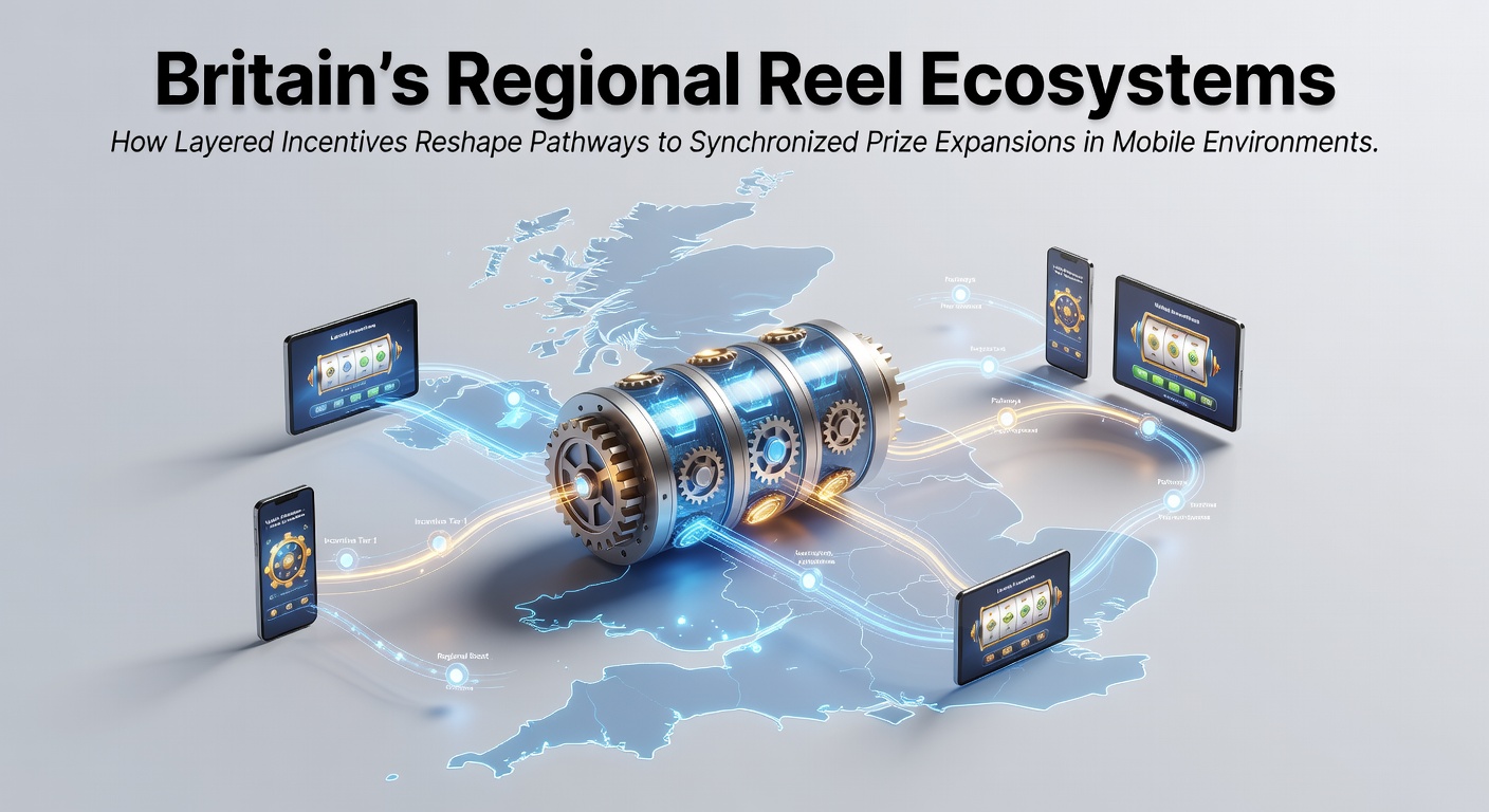 Regional map of Britain highlighting mobile gaming ecosystems and incentive layers across England, Scotland, Wales and Northern Ireland