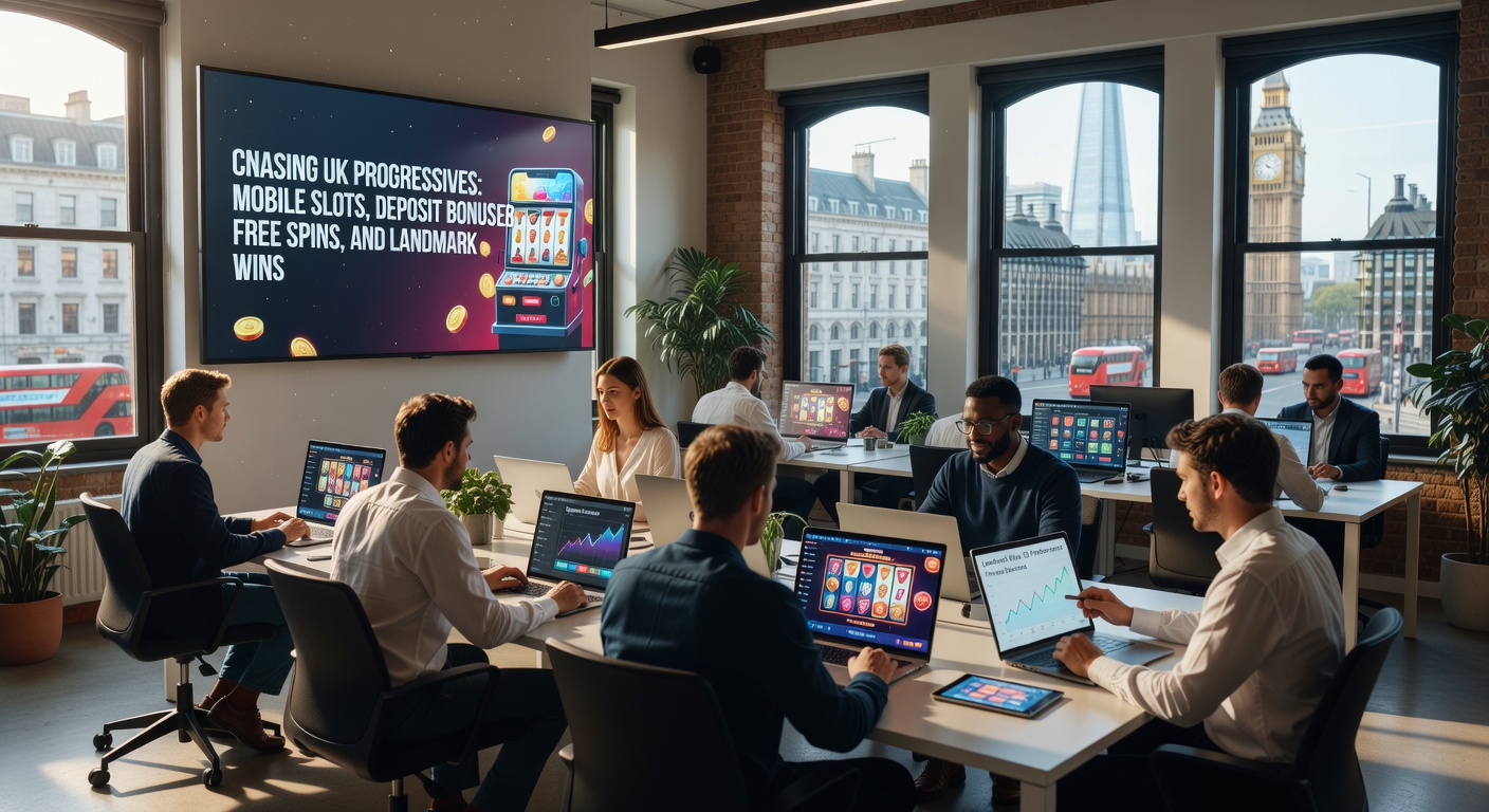 Screenshot of a UK player's mobile device showing a massive progressive jackpot win notification, with confetti effects and bonus spin highlights