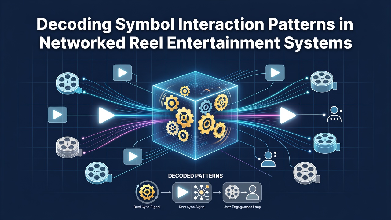Networked reel entertainment system displaying interconnected slot machines with symbol grids