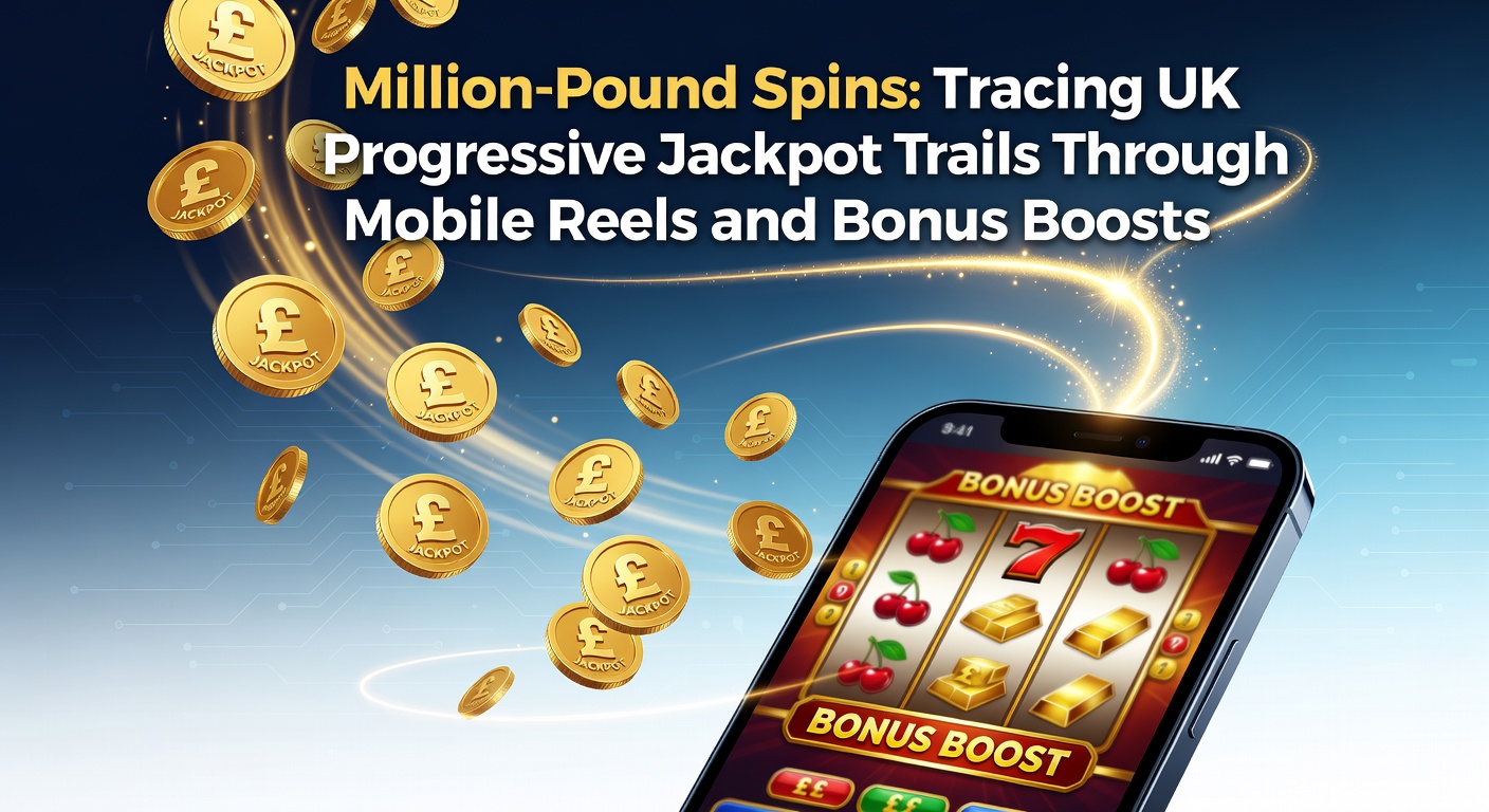 Dynamic slot reels spinning with a glowing progressive jackpot meter climbing toward seven figures, set against a mobile phone screen backdrop