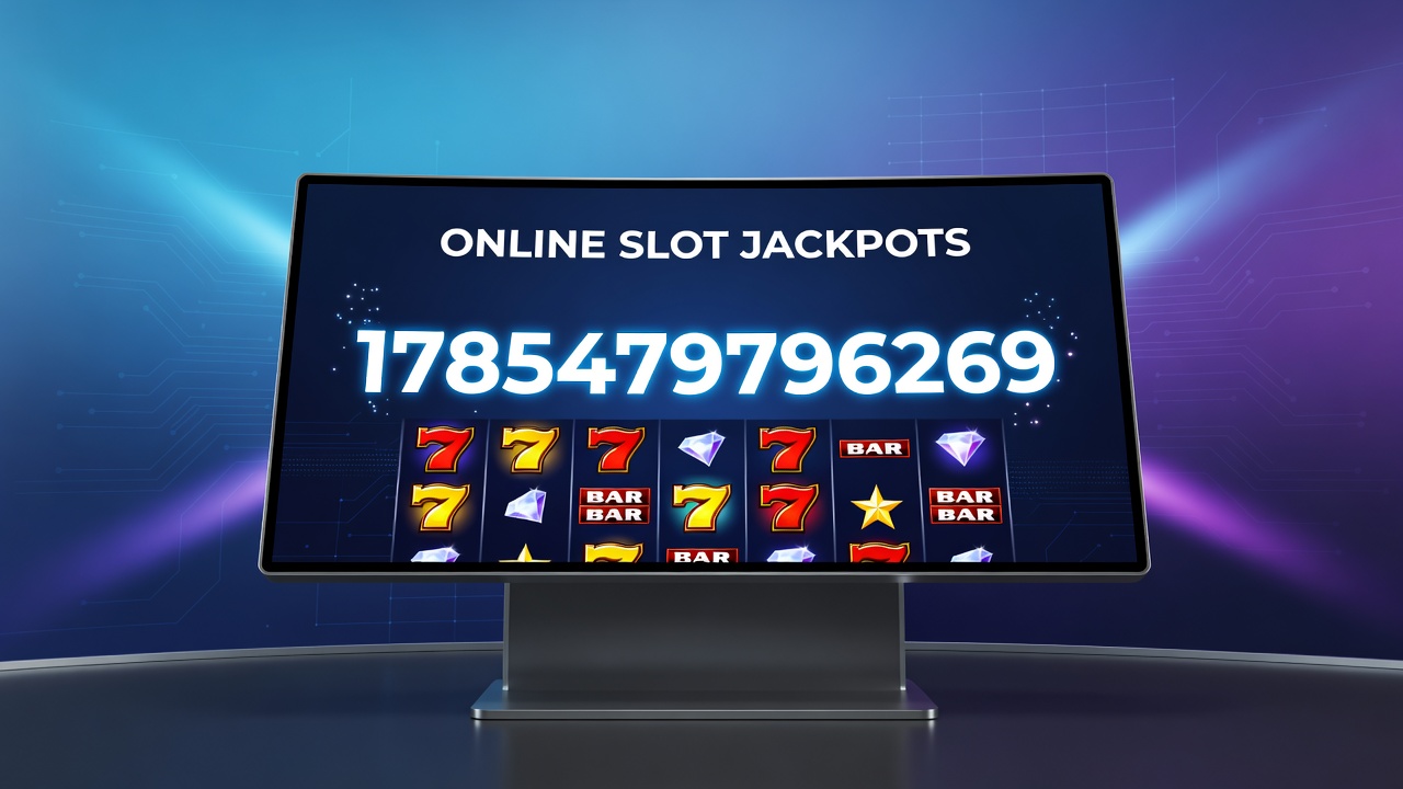 Detailed view of jackpot accumulation graphs and multi-tier prize structures in slot systems