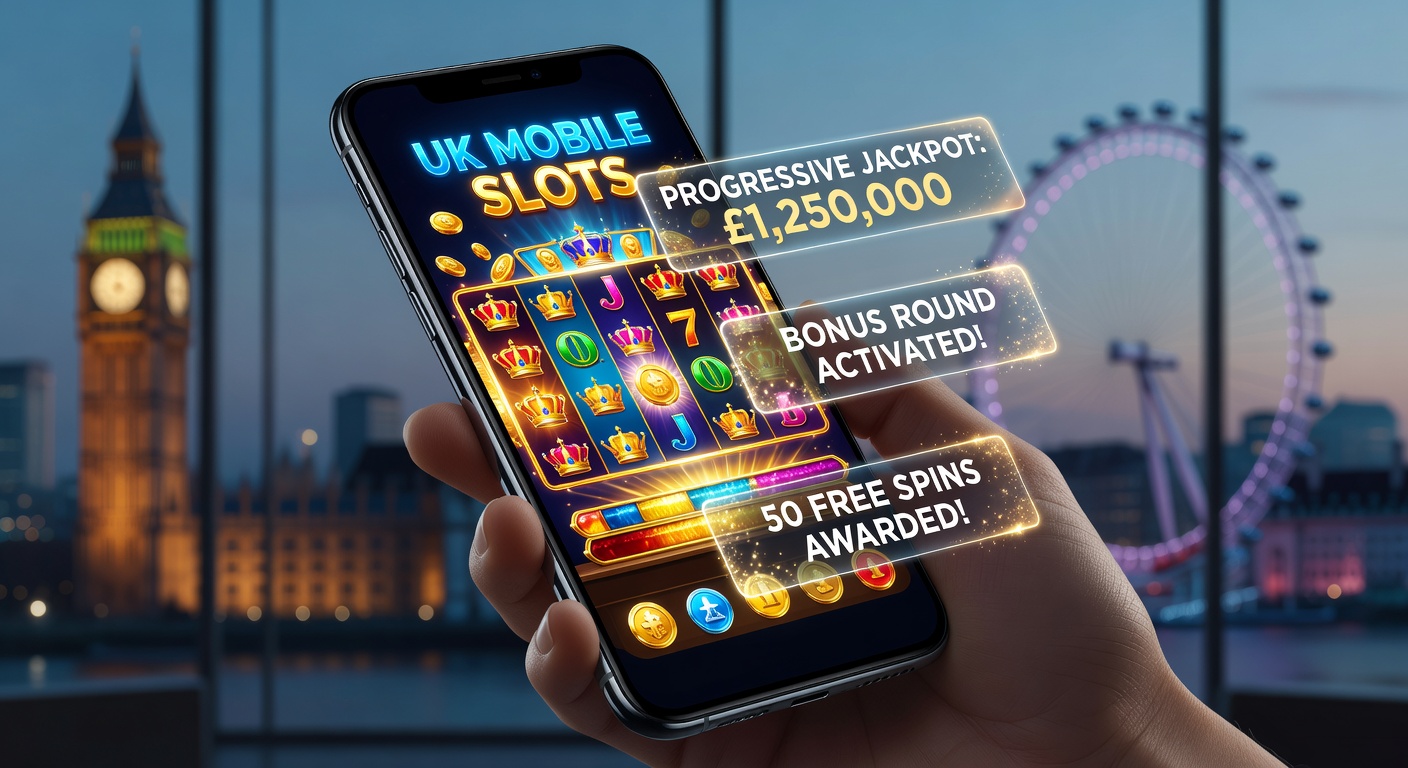 Close-up of a mobile slot bonus wheel spinning on touchscreen, with free spin icons and progressive jackpot overlay exploding in celebration